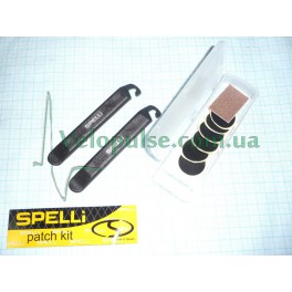 Набор безклеевых заплаток Spelli 129B + лопатки